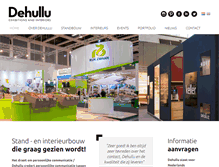 Tablet Screenshot of dehullu.nl